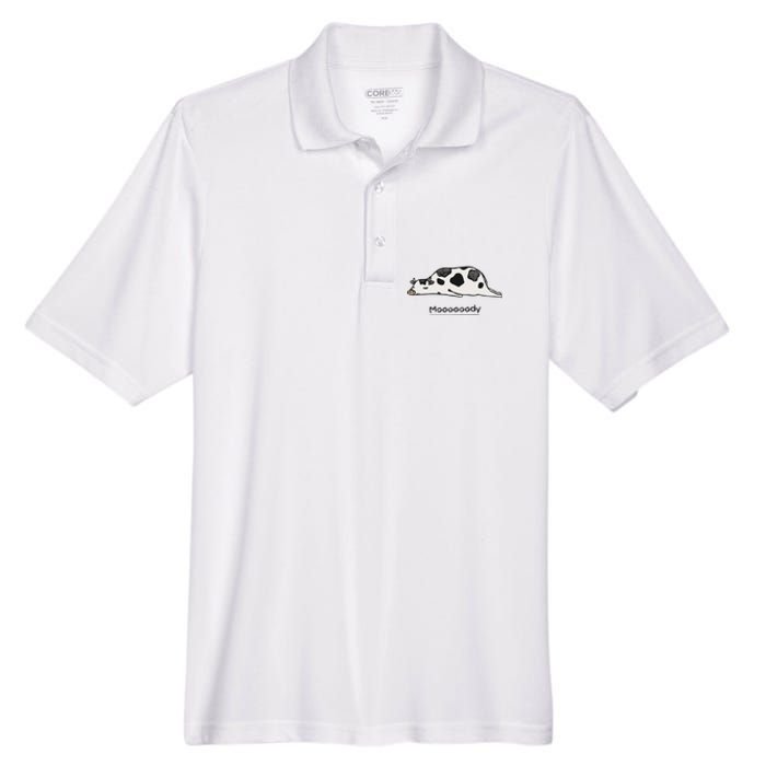 Farm Animal Cow Men's Origin Performance Pique Polo