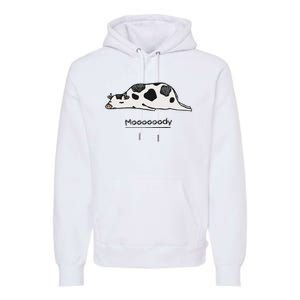 Farm Animal Cow Premium Hoodie