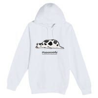 Farm Animal Cow Premium Pullover Hoodie