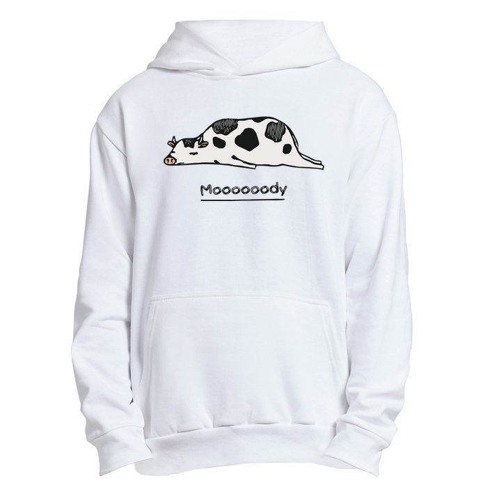 Farm Animal Cow Urban Pullover Hoodie