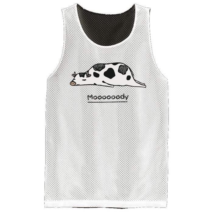 Farm Animal Cow Mesh Reversible Basketball Jersey Tank