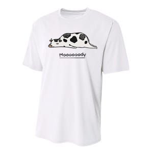 Farm Animal Cow Performance Sprint T-Shirt