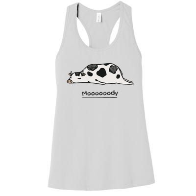 Farm Animal Cow Women's Racerback Tank