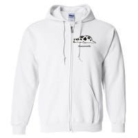 Farm Animal Cow Full Zip Hoodie