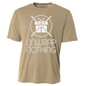 Funny Anti Christmas Grumpy Christmas Unwrap Nothing Cooling Performance Crew T-Shirt