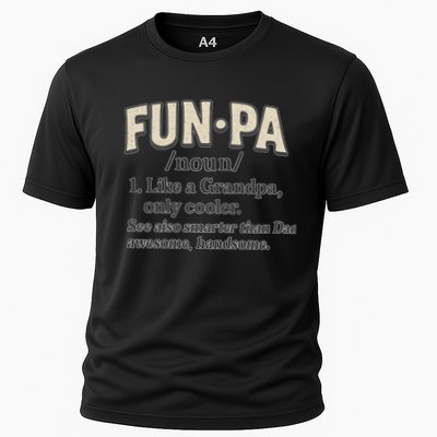 Fun-Pa: A Cool Twist on Grandpa Performance Shirt