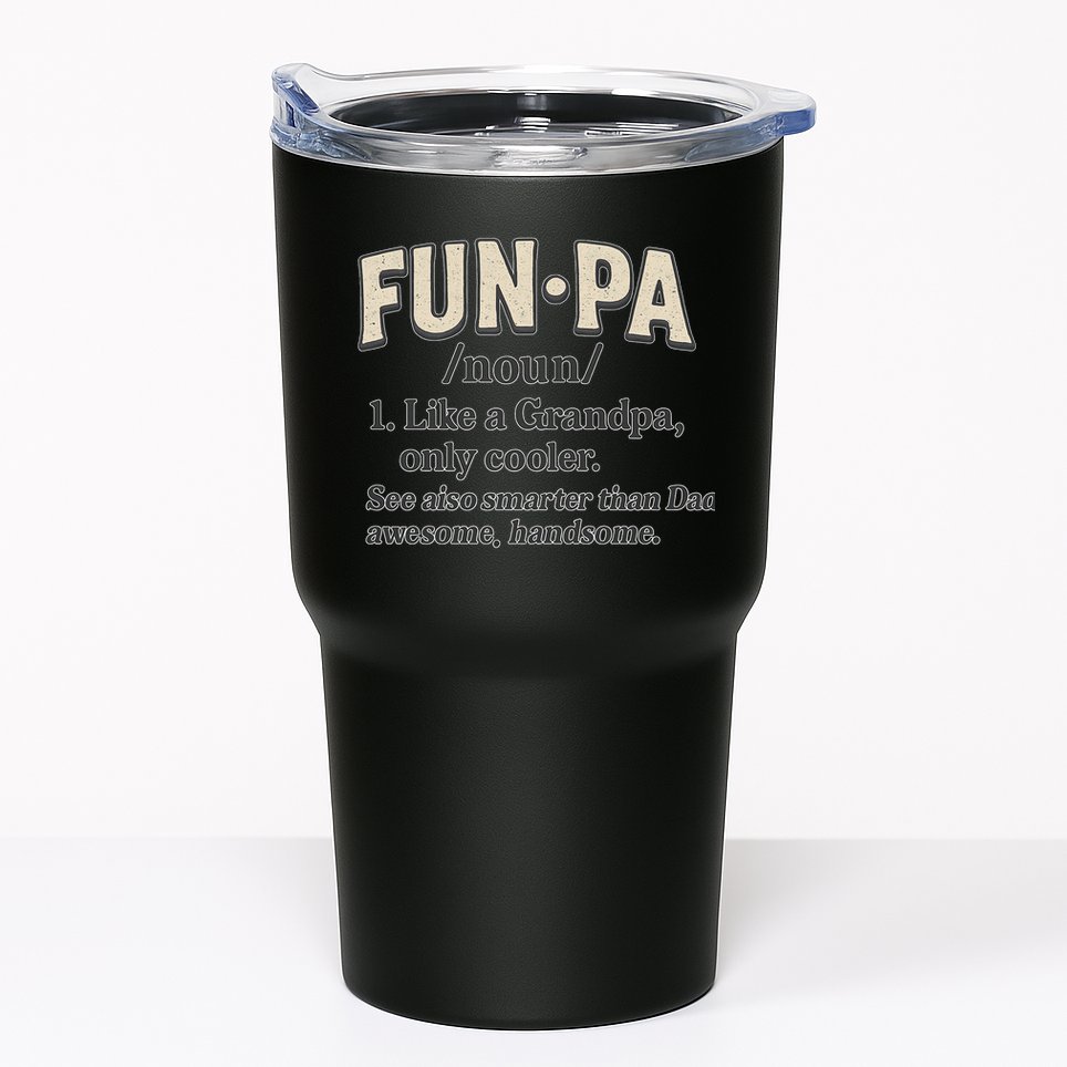 Fun-Pa: A Cool Twist on Grandpa Tumbler
