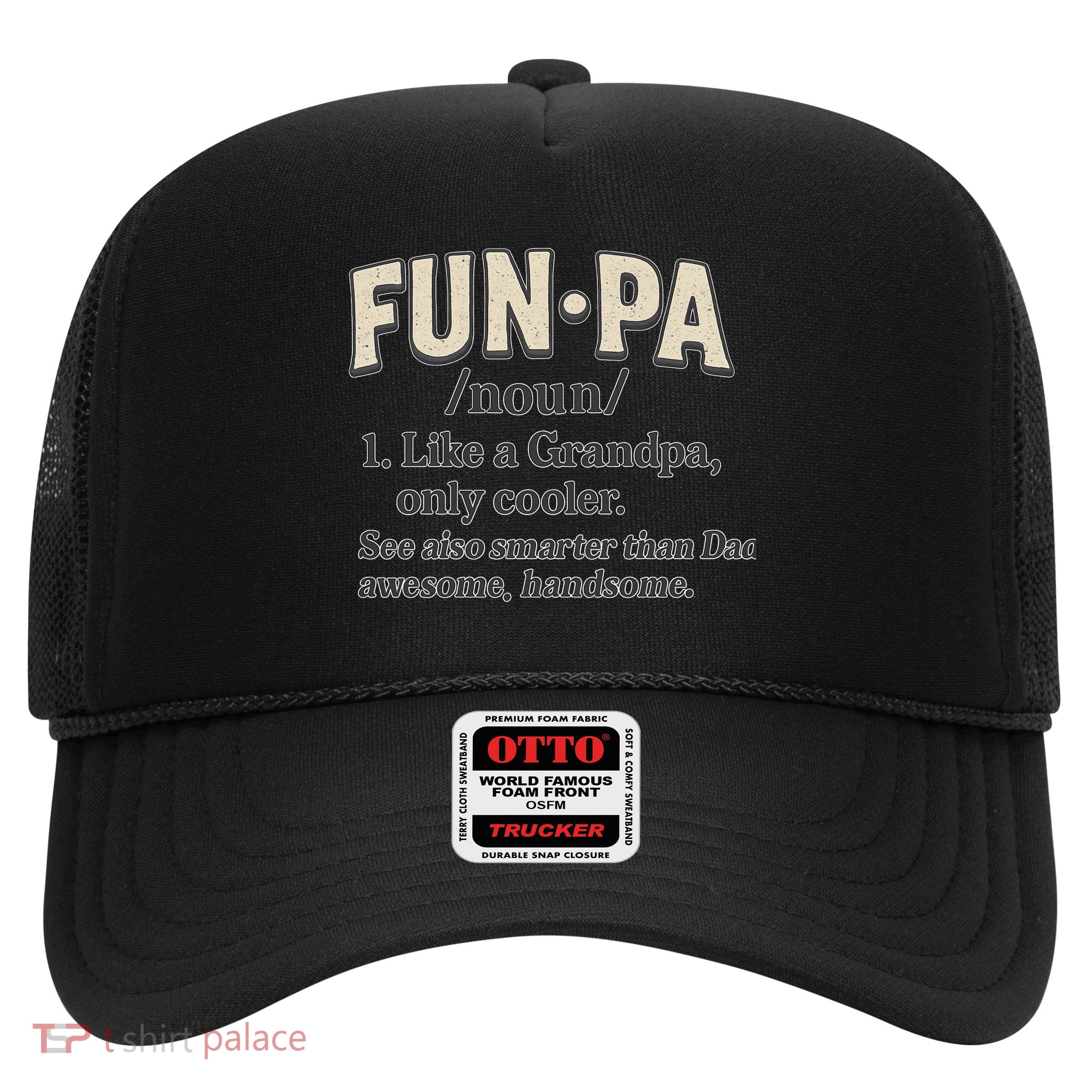 Fun-Pa: A Cool Twist on Grandpa Trucker Hat