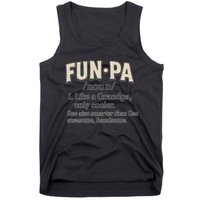 Fun-Pa: A Cool Twist on Grandpa Tank Top