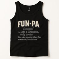Fun-Pa: A Cool Twist on Grandpa Tank Top