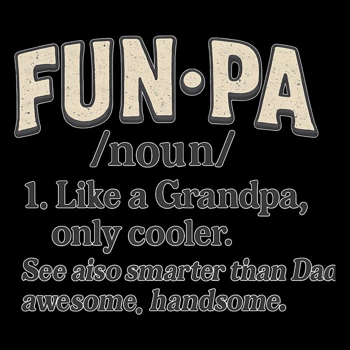 Fun-Pa: A Cool Twist on Grandpa Tank Top