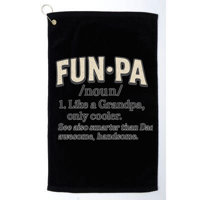 Fun-Pa: A Cool Twist on Grandpa Golf Towel