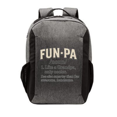 Fun-Pa: A Cool Twist on Grandpa Vector Backpack