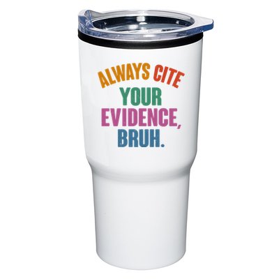 Funny Always Cite Your Evidence Bruh Tumbler