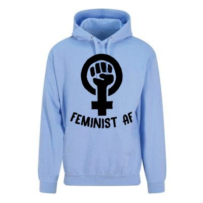 Feminist Af Cute Funny Radical Trendy Pro Feminism Art Funny Gift Unisex Surf Hoodie