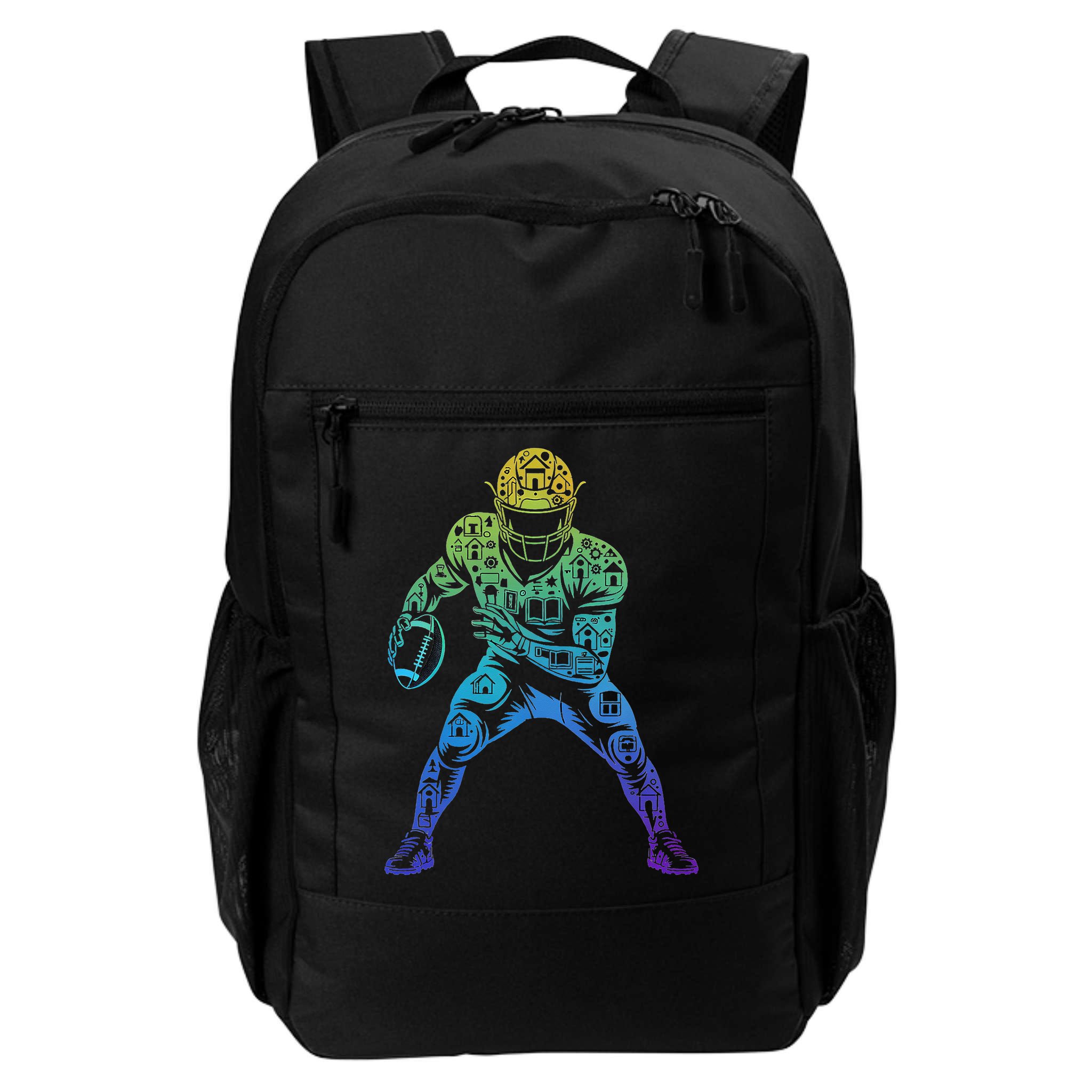 Football Apparel Center Player Coach Football Backpack