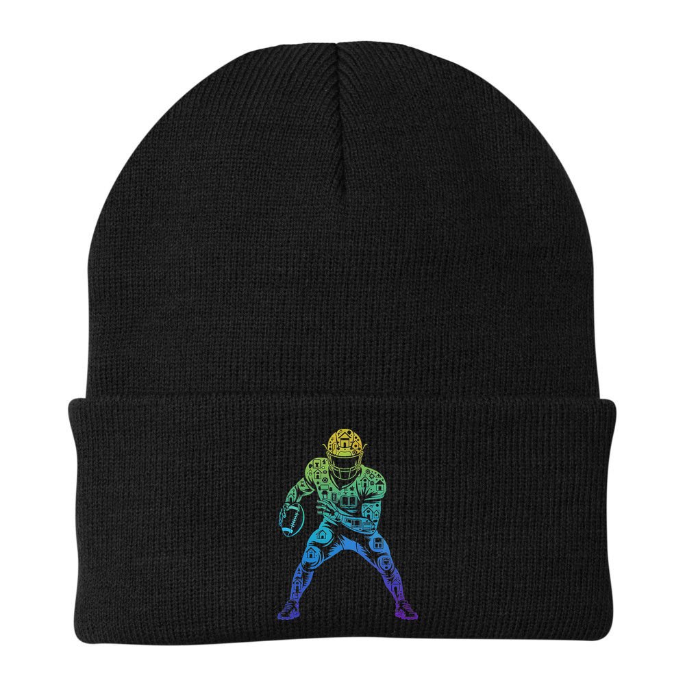 Football Apparel Center Player Coach Football Beanie