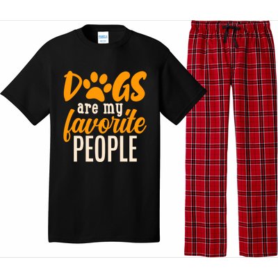 Funny And Cute Dogs Are My Favorite People Dog Owners Design Great Gift Pajama Set