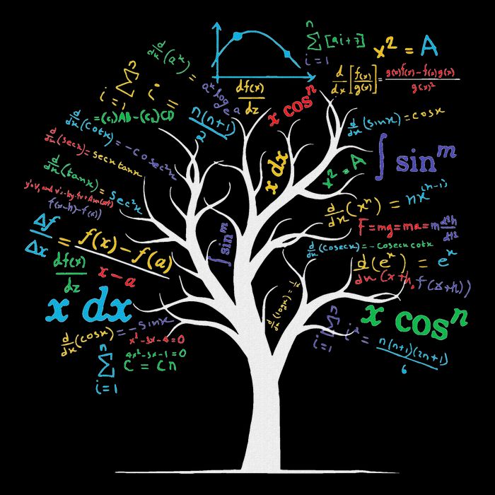 Funny Ap Calculus Algebra Tree Math Teacher Nerd Geek Button