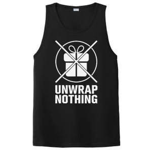 Funny Anti Christmas Grumpy Christmas Unwrap Nothing PosiCharge Competitor Tank