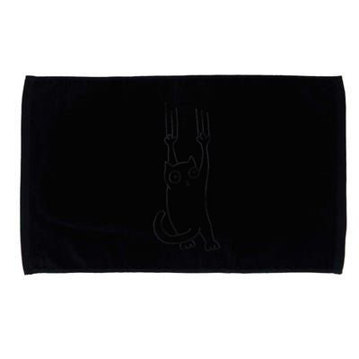 Funny Annoying Cat Comedy Streetwear Minimalist Steetart Microfiber Hand Towel