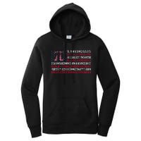 Funny and cool school teacher American flag Pi day Women's Pullover Hoodie