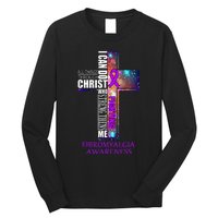 Fibromyalgia Awareness Christmas Gift Long Sleeve Shirt