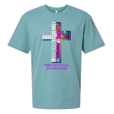 Fibromyalgia Awareness Christmas Gift Sueded Cloud Jersey T-Shirt