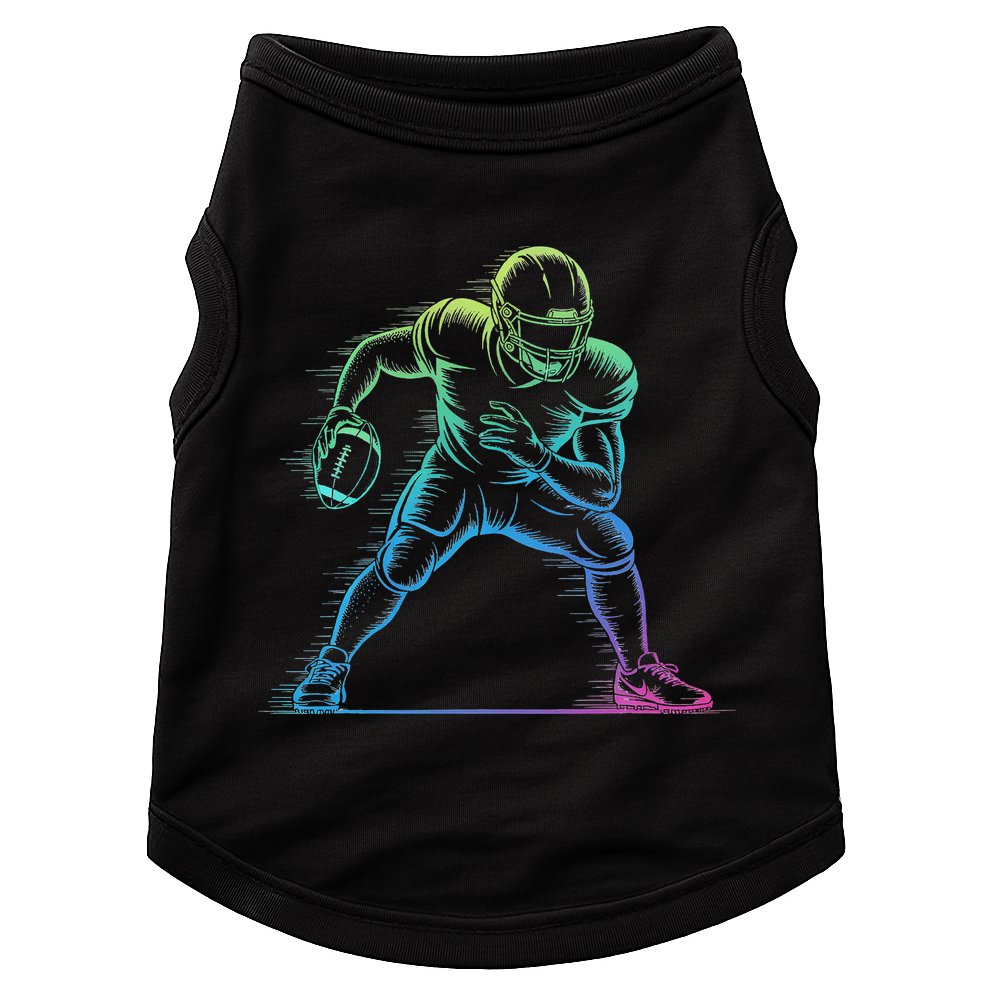 Football Apparel Center Player Coach Football Doggie Tank
