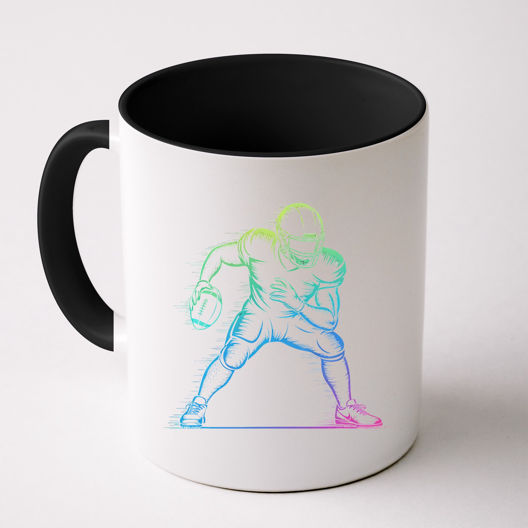 Football Apparel Center Player Coach Football Mug