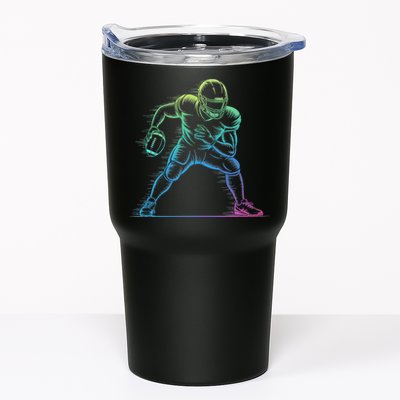 Football Apparel Center Player Coach Football Tumbler