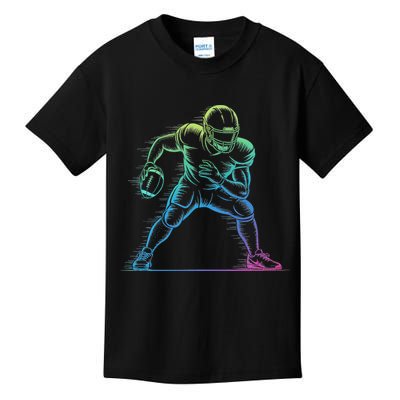 Football Apparel Center Player Coach Football Kids T-Shirt