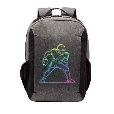 Football Apparel Center Player Coach Football Vector Backpack