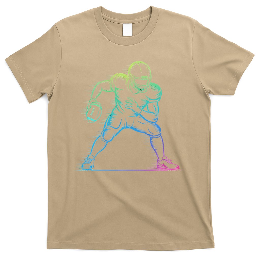 Football Apparel Center Player Coach Football T-Shirt