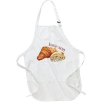 French Accents Croissant Lover Kwa Son Cute Funny Cotton Polyeste Apron