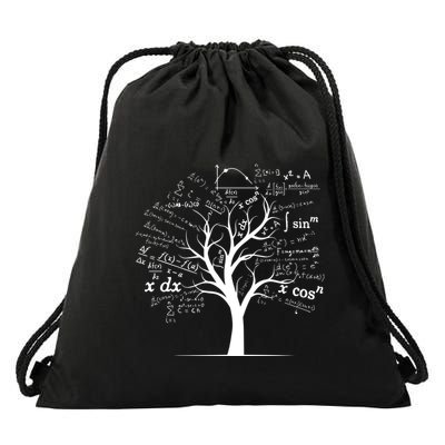 Funny Ap Calculus Algebra Tree Math Teacher Nerd Geek Funny Gift Drawstring Bag