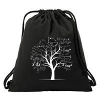 Funny Ap Calculus Algebra Tree Math Teacher Nerd Geek Funny Gift Drawstring Bag
