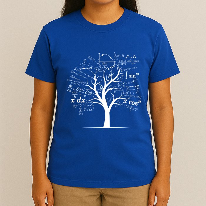 Funny Ap Calculus Algebra Tree Math Teacher Nerd Geek Funny Gift T-Shirt