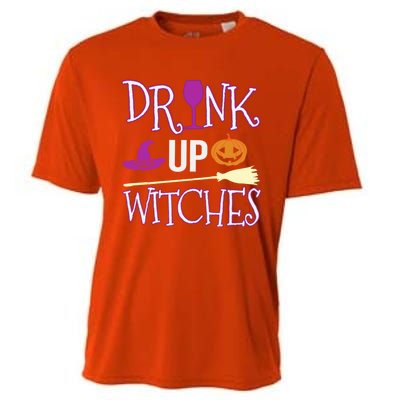 Funny And Cute Halloween Costume Up Witches Gift Cooling Performance Crew T-Shirt