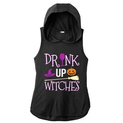 Funny And Cute Halloween Costume Up Witches Gift Ladies PosiCharge Tri-Blend Wicking Draft Hoodie Tank