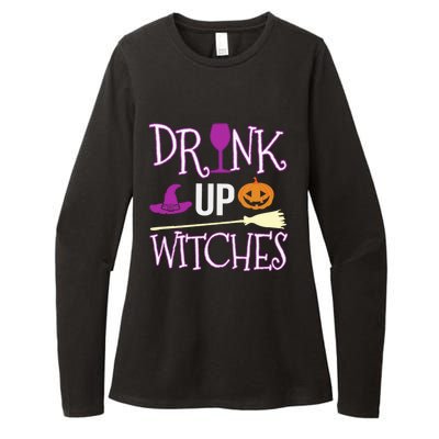 Funny And Cute Halloween Costume Up Witches Gift Womens CVC Long Sleeve Shirt