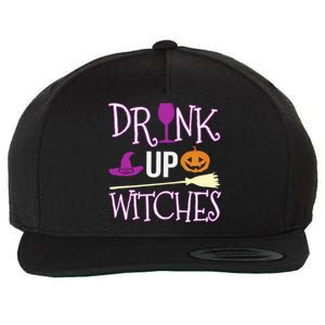 Funny And Cute Halloween Costume Up Witches Gift Wool Snapback Cap