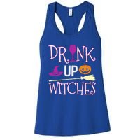 Funny And Cute Halloween Costume Up Witches Gift Women's Racerback Tank