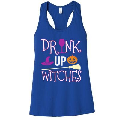 Funny And Cute Halloween Costume Up Witches Gift Women's Racerback Tank