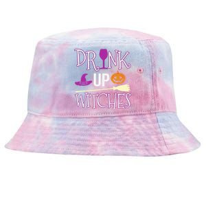 Funny And Cute Halloween Costume Up Witches Gift Tie-Dyed Bucket Hat