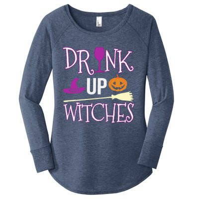 Funny And Cute Halloween Costume Up Witches Gift Women's Perfect Tri Tunic Long Sleeve Shirt