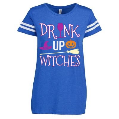 Funny And Cute Halloween Costume Up Witches Gift Enza Ladies Jersey Football T-Shirt