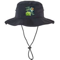 Funny Alien Cat Meme Glerp Glorp Zep Zep Bucket Hat