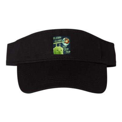 Funny Alien Cat Meme Glerp Glorp Zep Zep Visor