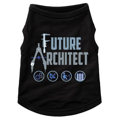 Future Architect Cute Landscape Artists Funny Doggie Tank